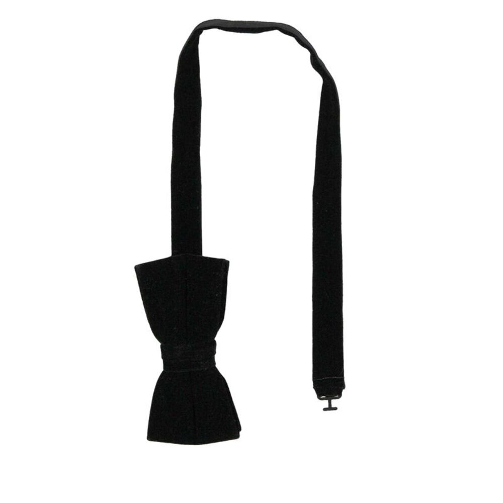 Twisted Tailor Velvet Formal Bow Tie / Black